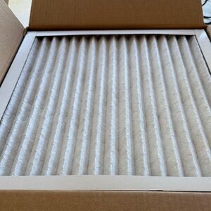 New Set of 6 White Air Filter 18x20x1